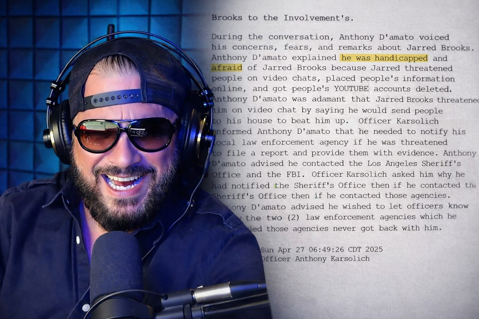 “Of course, people are going to call the cops because they hate Kenny.” ZeroDarkTony’s Harassment-for-Clicks Campaign Reaches into the Slidell Police Department