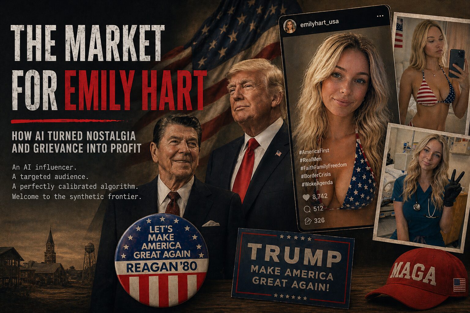 Emily Hart AI Scam: How Algorithms Targeted MAGA Men and Monetized Nostalgia